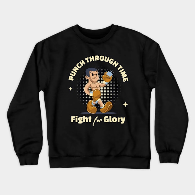 Ring Warrior Boxing Crewneck Sweatshirt by milatees